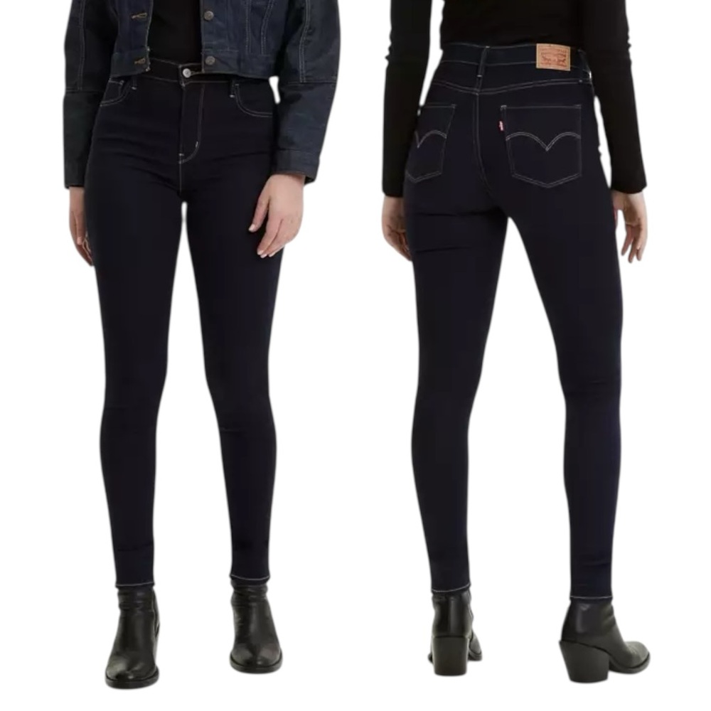 Levi’s 720 High-Rise Super Skinny Jeans Indigo Atlas Size 31